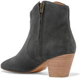 Thumbnail for your product : Isabel Marant Isabel Marant - Etoile Dicker Suede Ankle Boots - Black