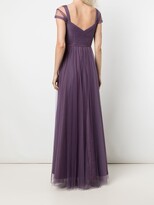 Thumbnail for your product : Marchesa Notte Bridal Short-Sleeve Floor-Length Gown