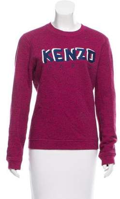 Kenzo Embroidered Crew Neck Sweatshirt