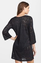 Thumbnail for your product : J Valdi Crocodile Burnout Cover-Up Tunic