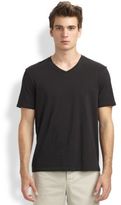 Thumbnail for your product : Vince Cotton V-Neck Tee