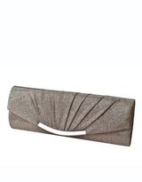 Thumbnail for your product : Jessica McClintock Pleated Mesh Clutch