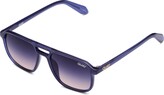 Thumbnail for your product : Quay On the Fly 45mm Gradient Aviator Sunglasses