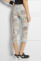 Thumbnail for your product : Live The Process Floral-print stretch-jersey leggings