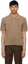 Thumbnail for your product : Second/Layer Tan Knit Polo