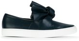 Cédric Charlier CÉDRIC CHARLIER KNOT DETAIL SLIP-ON SNEAKERS