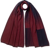 Thumbnail for your product : Johnstons of Elgin Exploded Ombre Merino Scarf Raisin