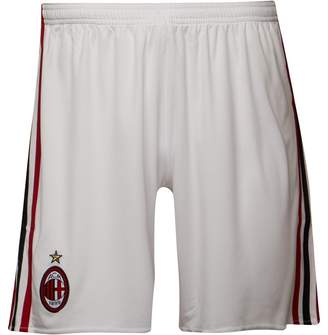 adidas Mens AC Milan Football Shorts White/Victory Red/Black