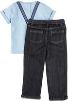 Thumbnail for your product : Wendy Bellissimo Suspender Shirt & Jean Set (Toddler Boys)