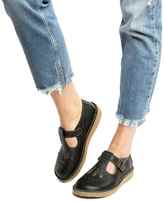 Thumbnail for your product : Red or Dead Womens Black Patent Jade Flats