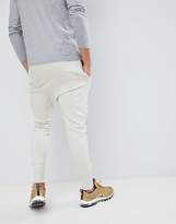 Thumbnail for your product : New Look Drop Crotch Panelled Jogger In Ecru