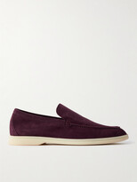 Thumbnail for your product : Loro Piana Summer Walk Suede Loafers