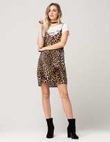 Thumbnail for your product : Full Tilt Leopard Slip Dress