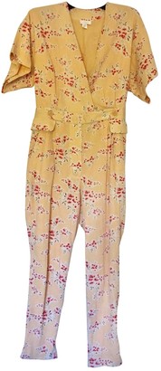 Hoss Intropia Yellow Cotton Jumpsuit for Women