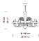 Thumbnail for your product : ZANEEN design Brera 8 Light Chandelier