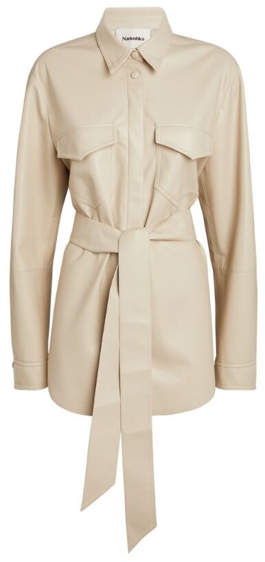 Nanushka Artha Vegan Leather Jacket - ShopStyle