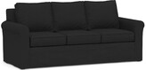 Thumbnail for your product : Pottery Barn Cameron Roll Arm Slipcovered Sleeper Sofa with Memory Foam Mattress