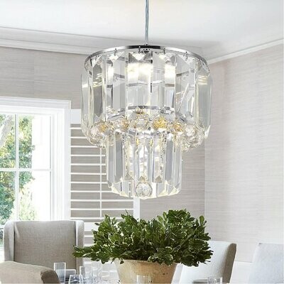 Elegant Modern Crystal Ceiling Fixture Lamps Chandelier Bedroom Lighting #2520 