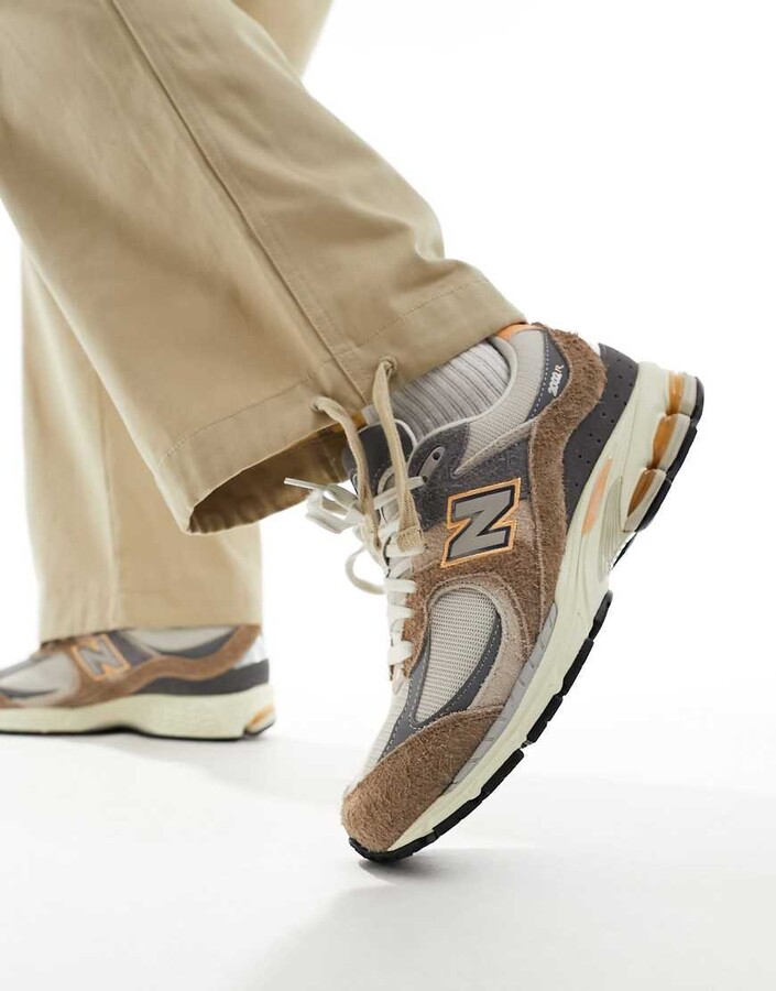 orange and brown new balance