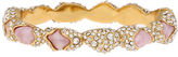 Thumbnail for your product : Kara Ross Crystallized 14Kt. Gold & Resin Bangle Bracelet