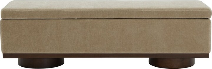 Safavieh Couture Vianna Velvet Storage Bench