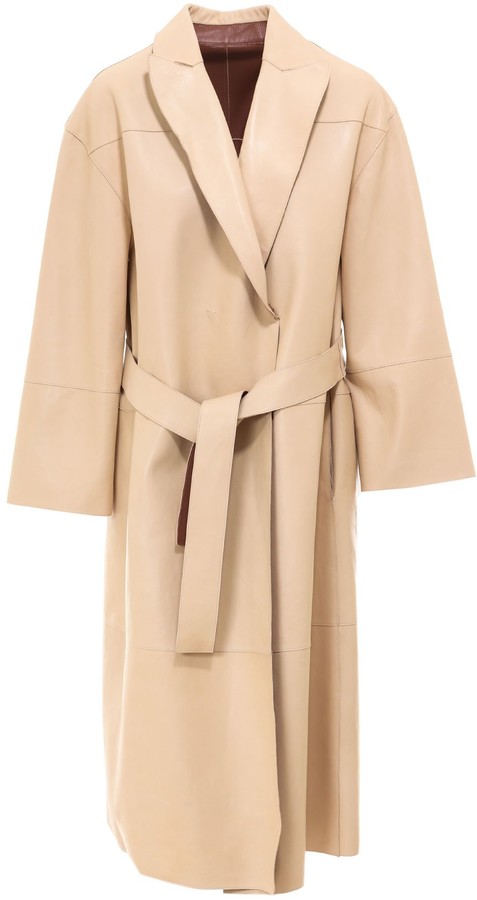Brunello Cucinelli Reversible Belted Trench Coat - ShopStyle