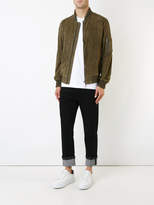 Thumbnail for your product : Desa Collection leather bomber jacket