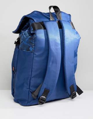 Luke Sport Keegan Double Pocket Backpack In Navy