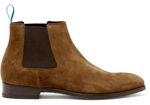 paul smith falconer suede chelsea boots