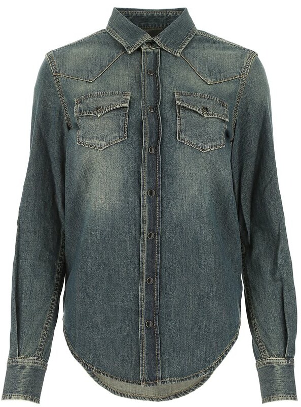 Women Denim Western Shirt | Shop the world's largest collection of 