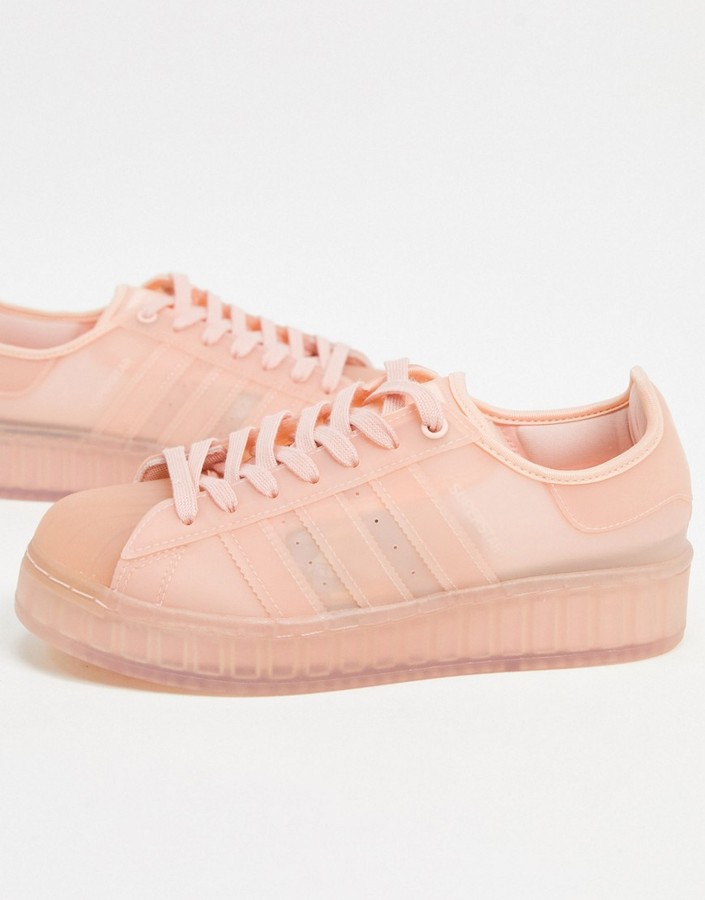 adidas originals superstar primeknit women Pink