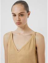 Thumbnail for your product : Burberry Linen Blend Bubble Hem Dress