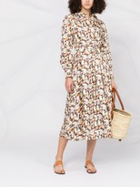 Thumbnail for your product : Tory Burch Floral-Print Dress