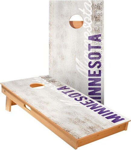 Skip's Garage SkipsGarageMinnesotaVintageGamedayCornholeBoards-ACAStarSeries