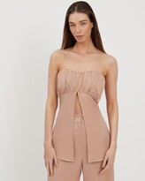 Thumbnail for your product : 4th & Reckless Women's Nude Strapless Tops - Aileen Top