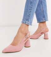 pink extra wide shoes