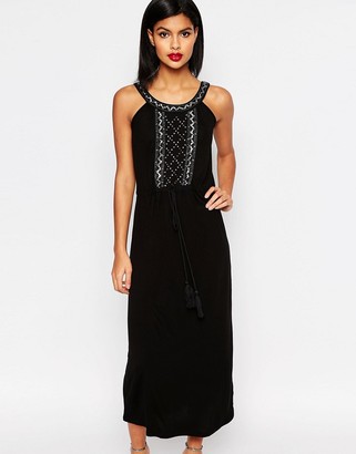 French Connection Goldie Stone Strappy Maxi Dress