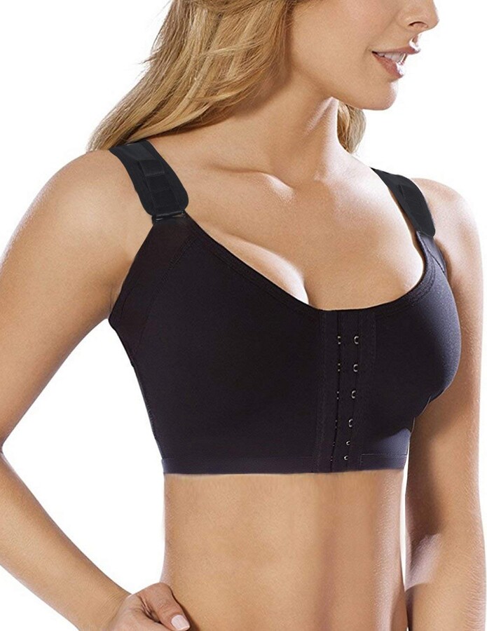 SHAPERX Women‘s PostSurgery Front Closure Brassiere Sports Bra ShopStyle