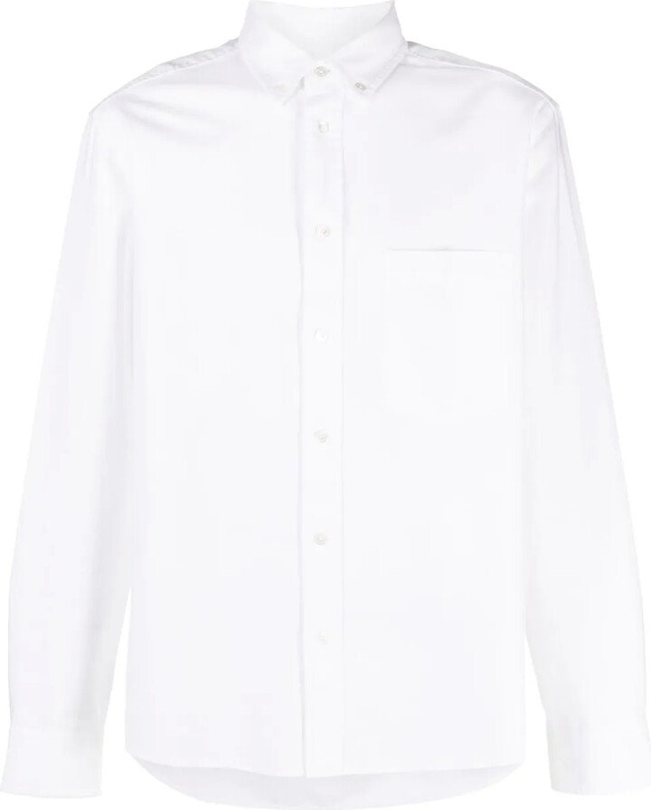 MARANT Logo-Embroidered Button-Down Shirt
