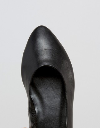 New Look Leather Point Ballet Pump