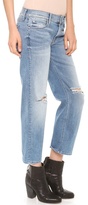 Thumbnail for your product : Mother The Pretender Crop and Roll Jeans