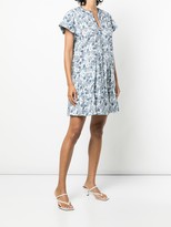 Thumbnail for your product : Saloni Ashley-B clover-print dress