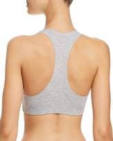 Thumbnail for your product : Commando Cotton-Stretch Heathered Racerback Bralette