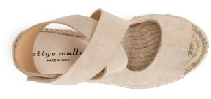 Bettye Muller Women's 'Mobile' Leather Wedge Espadrille Sandal