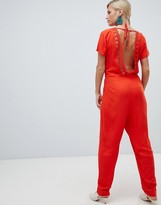 Thumbnail for your product : Vila v back jumpsuit