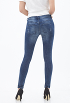 Thumbnail for your product : Forever 21 Distressed Skinny Jeans