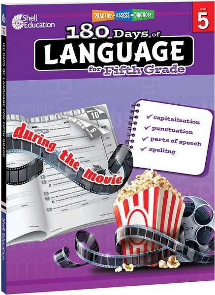 Shell Education Pub 180Days(tm)LanguageforFifthGrade-(180DaysofPractice)bySuzanneIBarchers&SuzanneBarchers(Paperback)