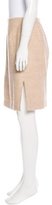 Thumbnail for your product : Carolina Herrera Alpaca Knee-Length Skirt