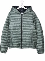 Thumbnail for your product : Herno Kids Feather Down Hooded Jacket