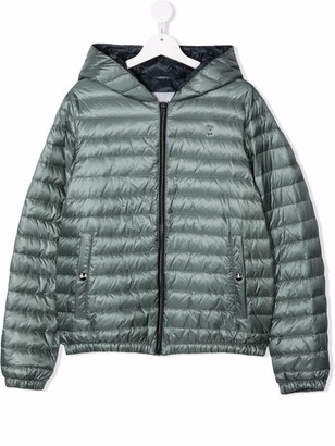 Herno Kids Feather Down Hooded Jacket